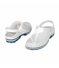 SABOTS WOCKCLOG BLANC S/BLEU 37-38