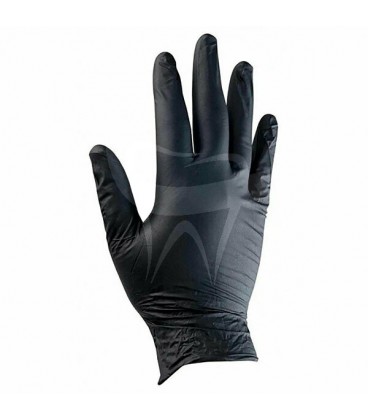 GANTS NITRILE S/P NOIRS TAILLE M