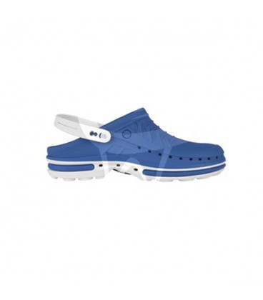 SABOTS WOCKCLOG BLEU ELECTRIQUE T/BLANCHE 41-42